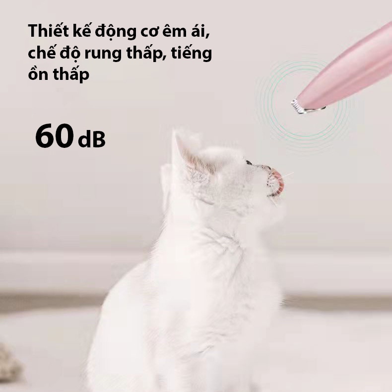Tông đơ cạo lông chân, lông tai, lông mắt chó mèo