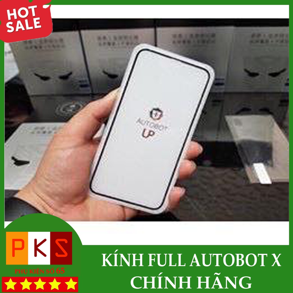 Kính Cường Lực #AUTOBOT full Màn iPhone X