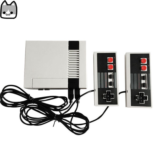 TV Video Game Console For NES Classic 8 Bit Game Player Built-In 620 Games + Dual Controllers