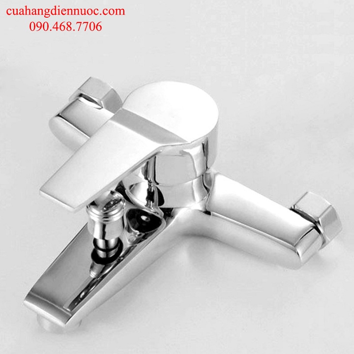 Củ sen tắm nóng lạnh cao cấp GIORMANI SNL904 hàng hợp kim đồng mạ crom 5 lớp kèm đôi chân đồng chữ Z