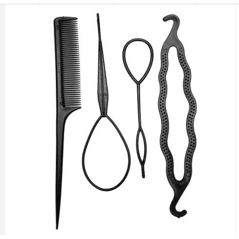 Bộ Dụng Cụ Búi Tóc (4 Món)