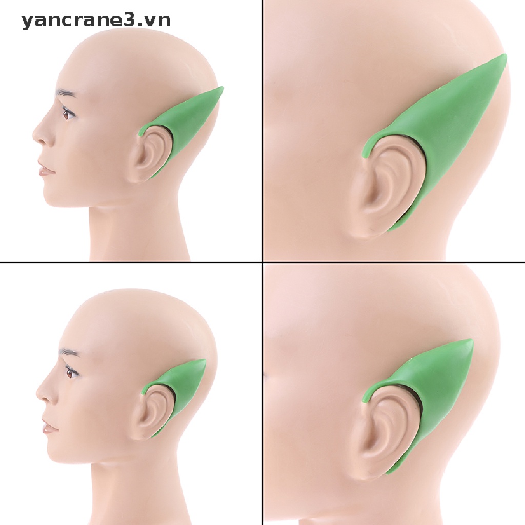 1 Cặp Tai Yêu Tinh Mềm Mại Hóa Trang Halloween {yancrane3.vn