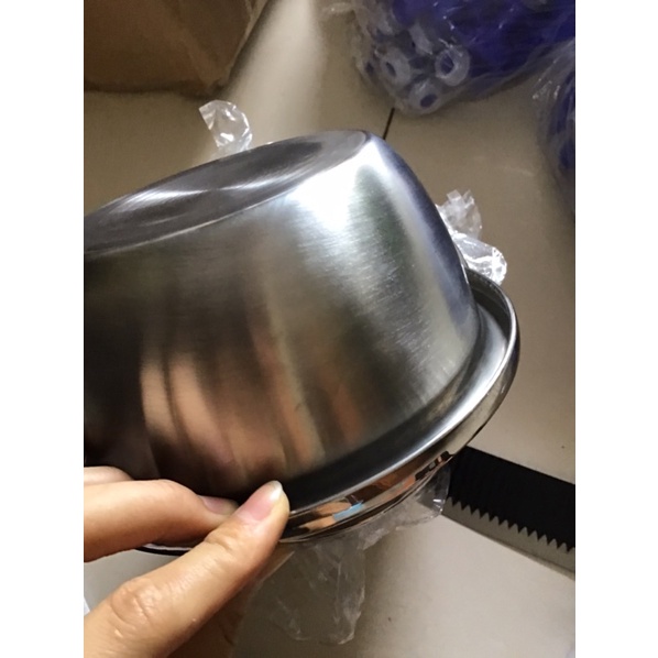 Bát inox sâu lòng ,bát rửa mặt inox trong spa
