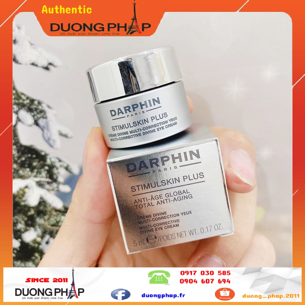 Kem dưỡng mắt chống lão hóa Darphin Stimulskin Plus mini 5ml