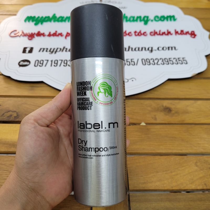 DẦU GỘI KHÔ LABEL.M DRY SHAMPOO 200ML