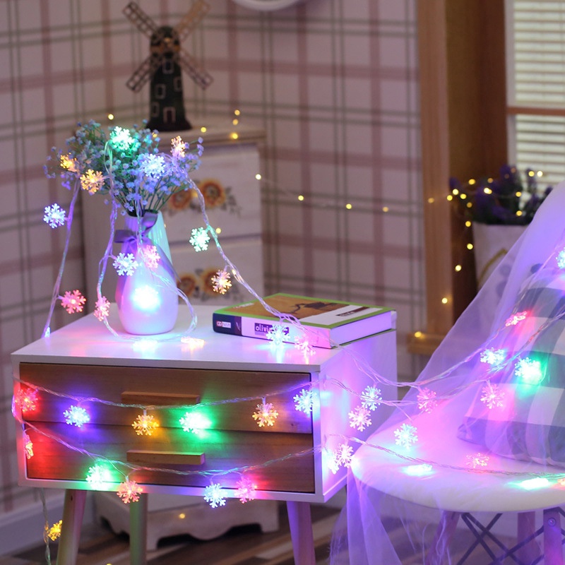 Dây Đèn 2.5M / 3M Hình Ngôi Sao Trang Trí Cây Thông Noel