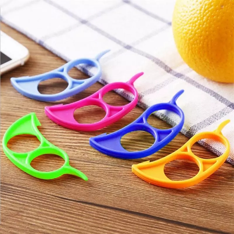 1 Dụng Cụ Gọt Vỏ Cam Chanh Tiện Lợi Màu Sắc Ngẫu Nhiên