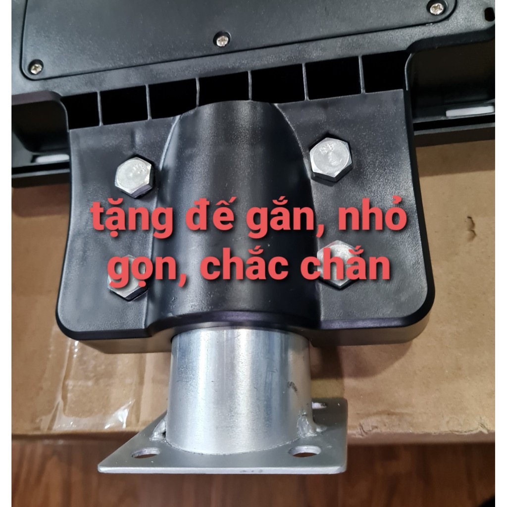 Có REMOTE + Tặng cần - Đèn năng lượng mặt trời liền thể công suất 120w  - Bảo hành 12 tháng