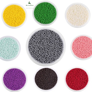 St.kunkka Set 1800 Hạt Xỏ Lỗ 2mm Dùng Để Làm Trang Sức Thủ Công