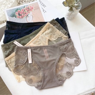 Quần lót nữ ren lưới kiểu dáng thời trang vô cùng sexy QL17