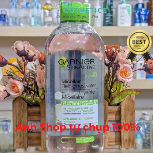 Nước Tẩy Trang Garnier Micellar Hồng/ Vàng/ Xanh Skinactive Cleansing Water 400ml TT2618 | WebRaoVat - webraovat.net.vn