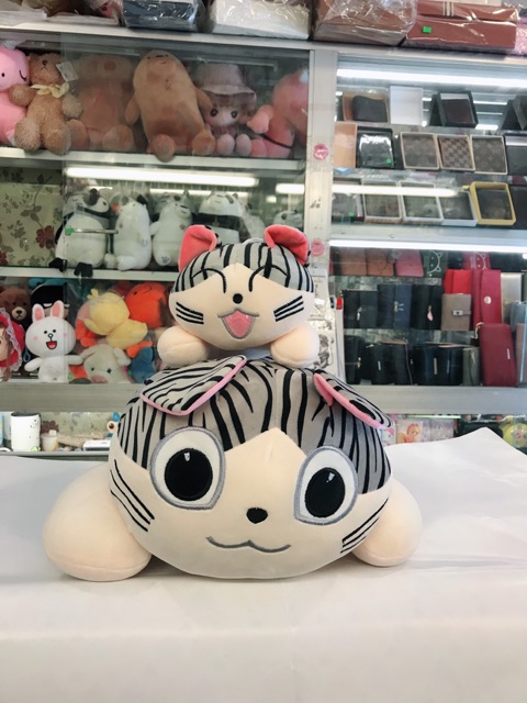 Mèo chi - gấu bông Mèo Chi  các cỡ