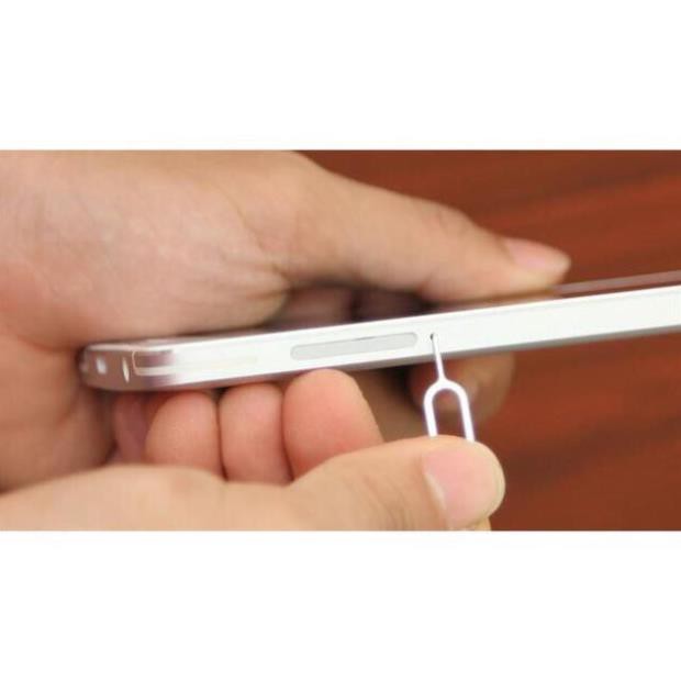 []Que chọc sim thần thánh cao cấp cho ĐT,tablet táo,tablet chất liệu inox