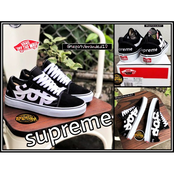 Giày Thể Thao Vans Oldskool Supreme Thiết Kế Năng Động Trẻ Trung Cho Nam