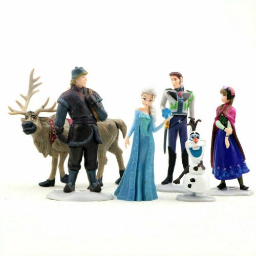 Set 6 mô hình đồ chơi nhân vật xinh xắn đẹp mắt trong phim frozen