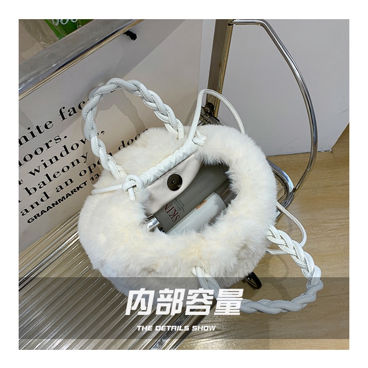 Mới Túi Xách Phối Lông Thời Trang Sang Trọng Cho Nữ