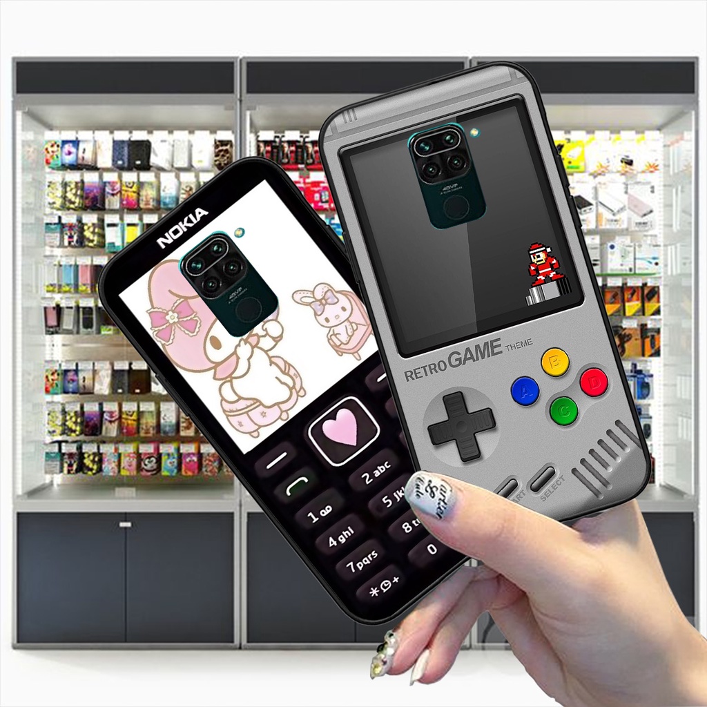 Ốp Xiaomi Redmi Note 9 / Note 9s / Note 9 Pro bộ hình điện thoại nokia huyền thoại , BTS , Vpop cute