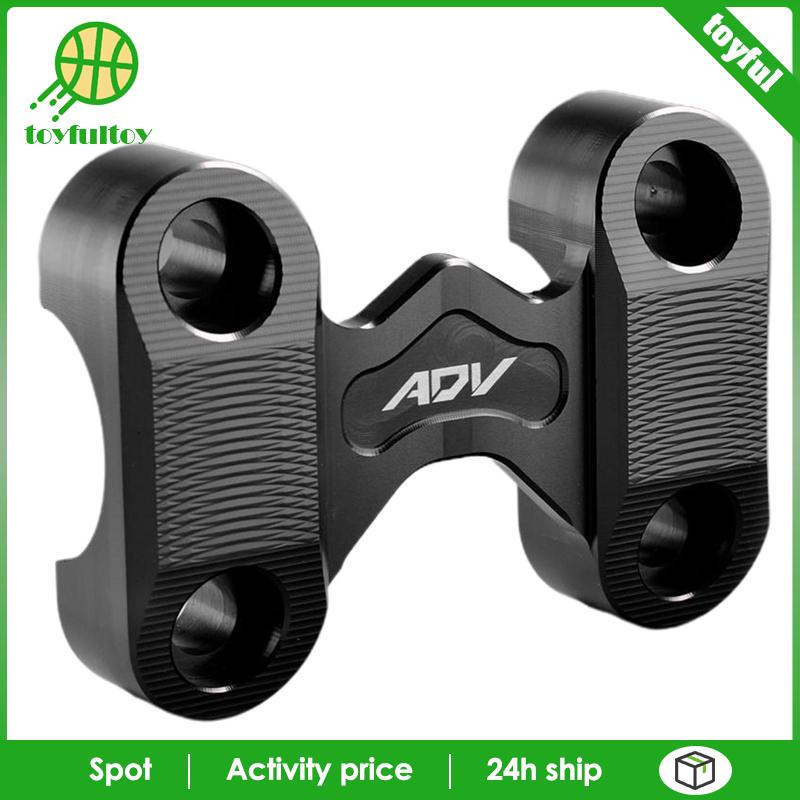 Kẹp Tay Cầm Bằng Nhôm Màu Đen Cho Honda ADV 150 2019 2020