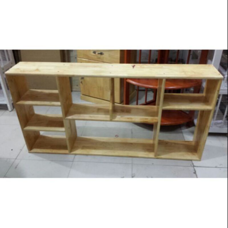 KỆ SÁCH GỖ TREO TƯỜNG NHIỀU KÍCH THƯỚC