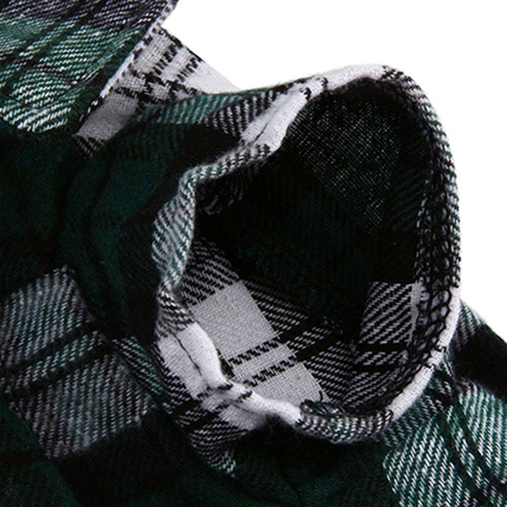 YIYU Áo Sơ Mi Họa Tiết Kẻ Sọc Phong Cách Anh Quốc Cổ Điển Cho Chó Bull TYLER1