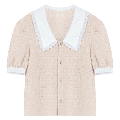 Áo Sơ Mi Tay Ngắn Kiểu Hàn Quốc Thời Trang Mùa Hè Cho Nữ