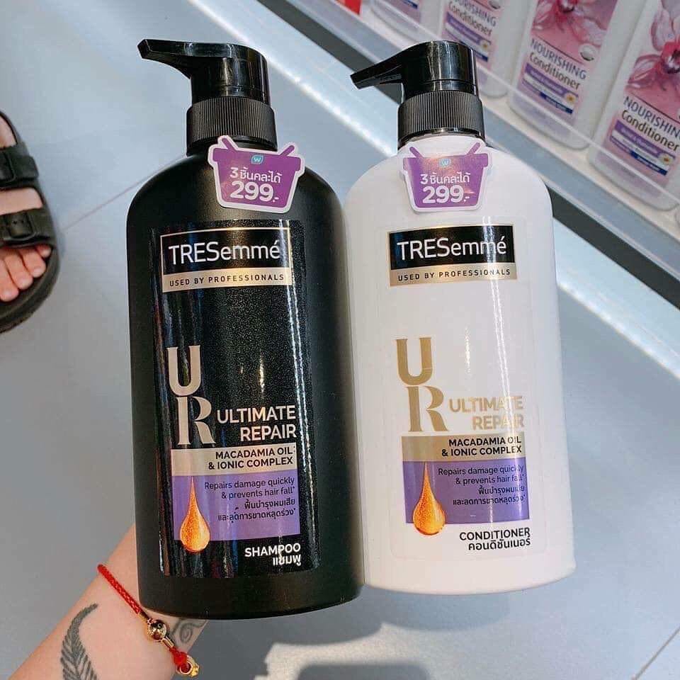 Combo Dầu Gội Xả Tresemmé Thái Đen Tím