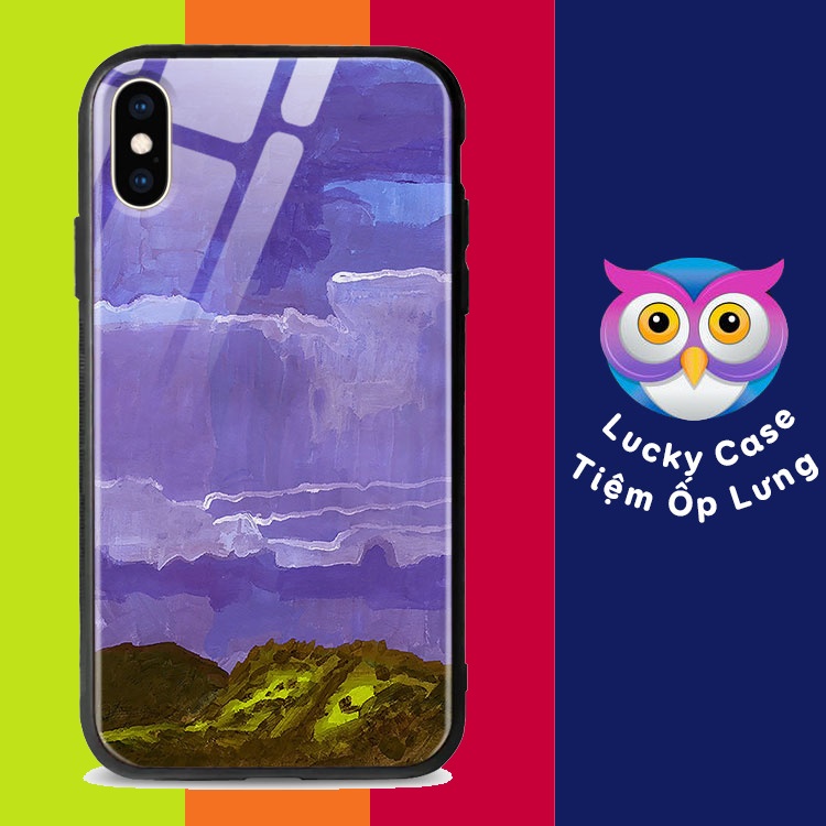 Ốp Điện Thoại Dân Tộc Hình Bầu Trời Màu Xanh Đẹp Iphone 8/8Plus/X/Xs/Xs Max/11/11 Promax/12/12 Promax Lpc04010290