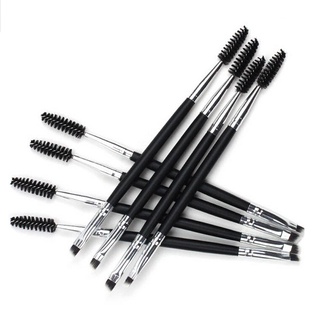 1 Pack Makeup Tool Handle Dual Brow Brush Hot Double Eyebrow Brush EyeBrow Penci