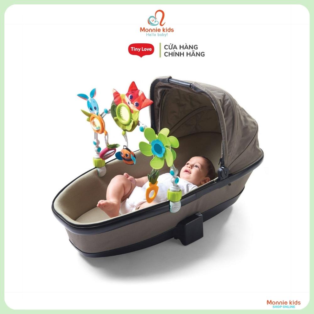 Đồ chơi treo xe đẩy Tiny Love Sunny Stroll Meadow Days, lục lạc treo xe nôi cho bé - Monnie Kids