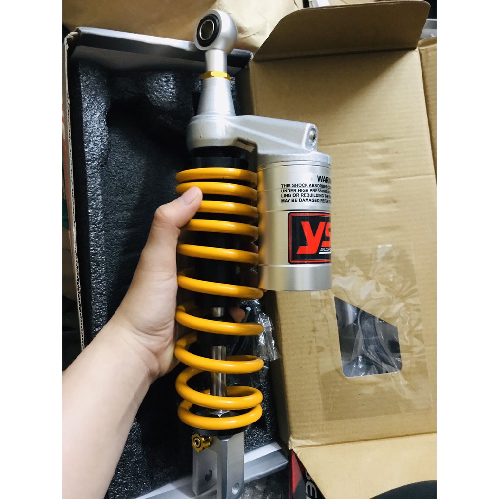 Phuộc nhún sau Ohlins bình dầu cho các xe tay ga Vario Click Ultimo Sh mode Luvias Vision Nozza ...