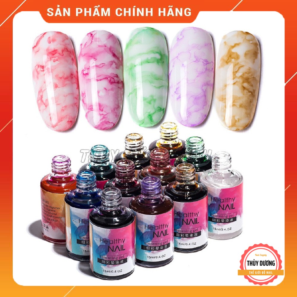 Set loang cồn Healthy Nail 12 chai