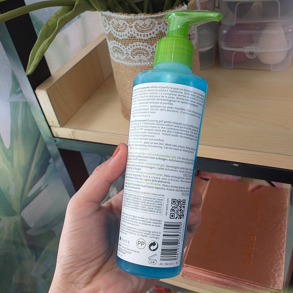 (Auth Pháp - Date 2024) Sữa rửa mặt Bioderma Sebium Cleansing Foaming Gel [200ml] | BigBuy360 - bigbuy360.vn