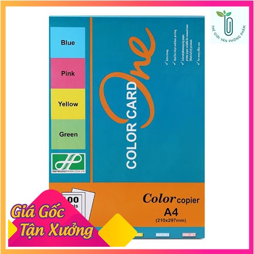 Bìa màu A4 One/ DL160gsm