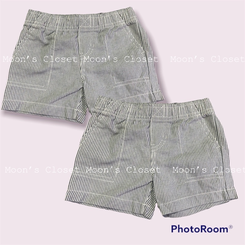 Quần short kẻ Carter xuất dư size 3m-3y (form to 6-18kg)