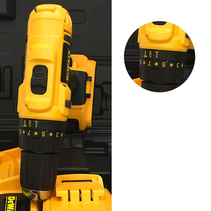 Máy khoan bê tông dùng pin, Máy khoan bê tông búa DEWALT 24V 2 PIN