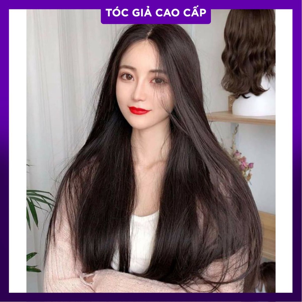 tóc siu da đầu thẳng đẹp