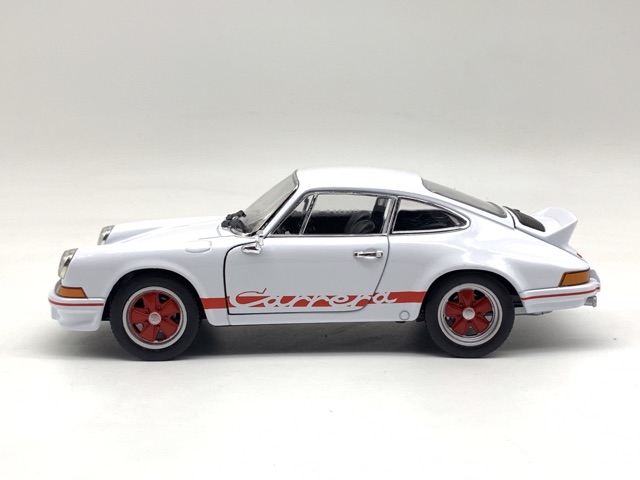 Xe Mô Hình Porsche 911 Carrera RS 2.7 1:24 Welly ( Trắng )