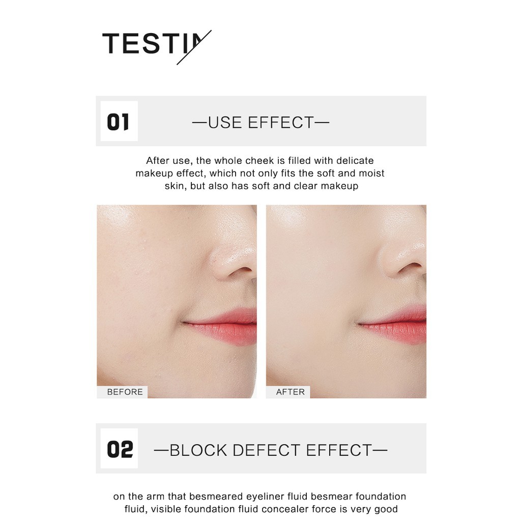 Kem nền QIBEST kiểm soát dầu lâu trôi chống thấm nước che phủ toàn diện 3 tông màu tuỳ chọn 125g | BigBuy360 - bigbuy360.vn