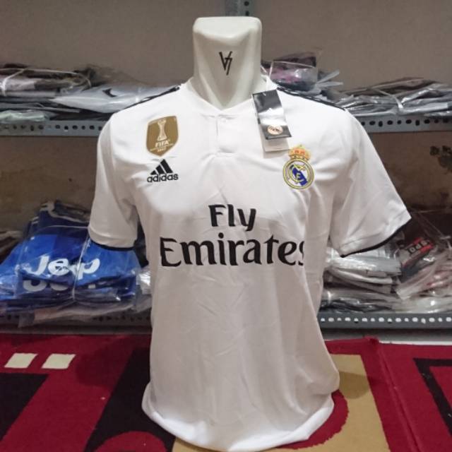 Áo Thun Jersey Go Real Madrid Home 2018 2019