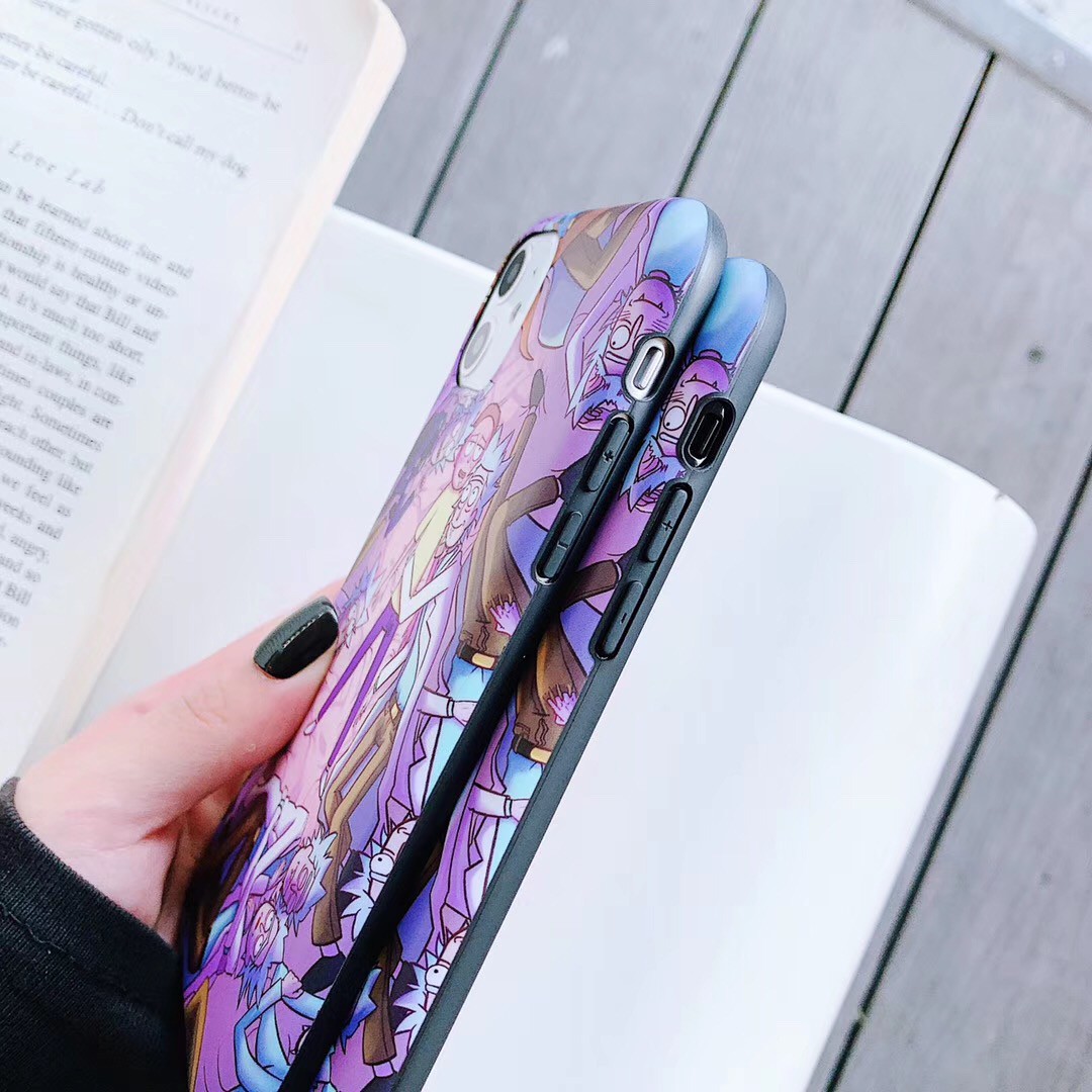 Ốp Điện Thoại Bằng Silicon Mềm Hình Rick Và Morty Cho Iphone 11 Pro Max Xs 7 Plus 8 Xr 6 | BigBuy360 - bigbuy360.vn