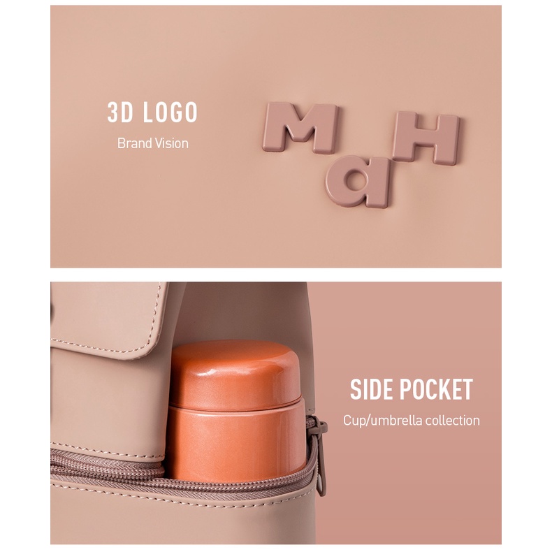 MAH SIRO Ba lô đựng máy tính xách tay thời trang không thấm nước