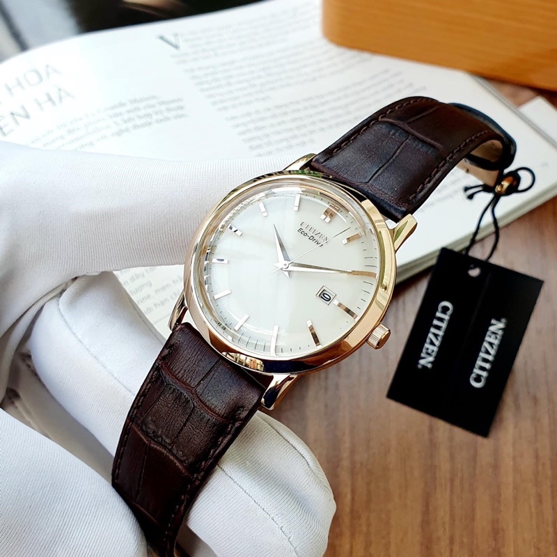 Đồng hồ nam dây da Citizen BM7193 07B