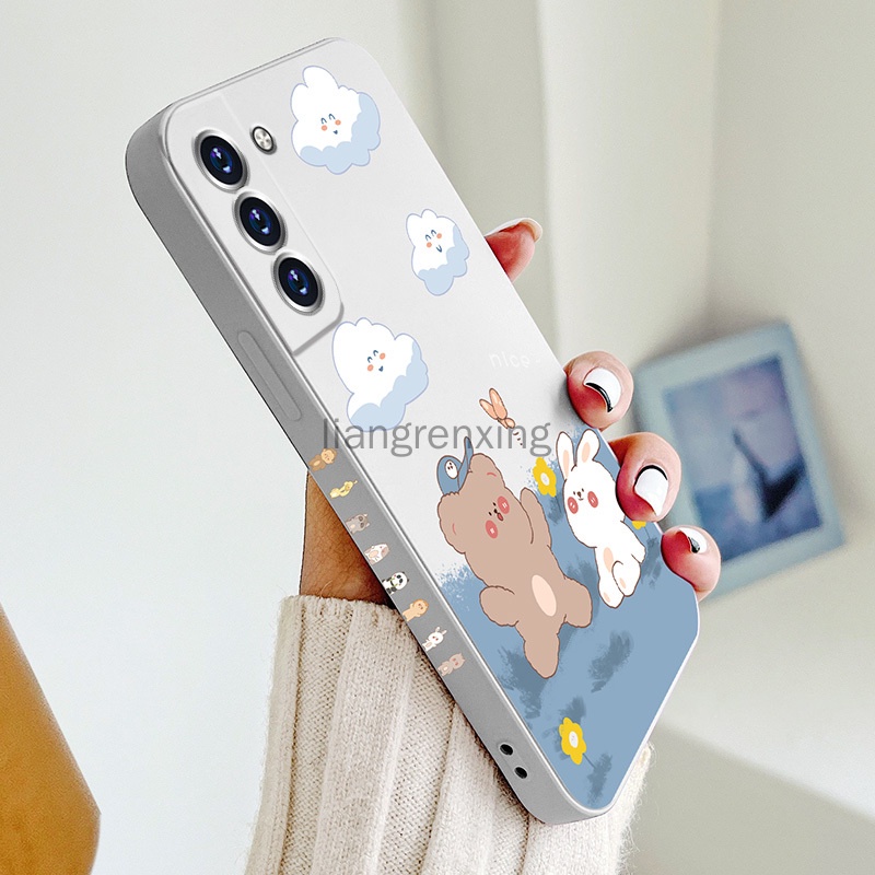 Ôp Điện Thoại Silicon Dẻo Thời Trang Sang Trọng Cho samsung s22 plus s23 plus s21 plus samsung s21 fe samsung s20 fe 5g Ốp