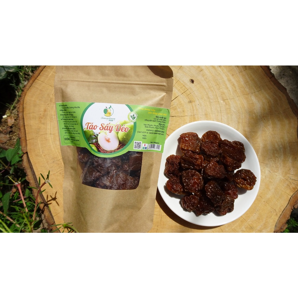 Táo sấy dẻo không hạt ChangChangFarm