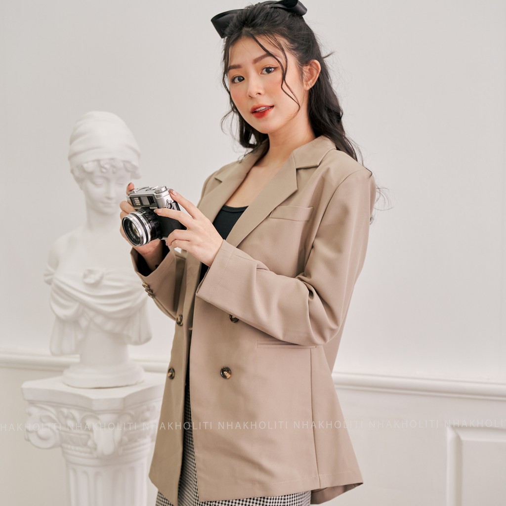 Áo khoác blazer 4 nút TK - AKTK035 | BigBuy360 - bigbuy360.vn