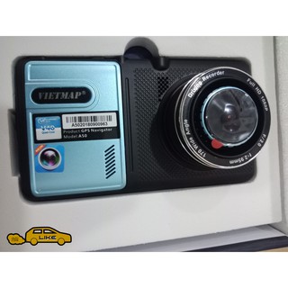 CAMERA HÀNH TRÌNH GHI HÌNH TRƯỚC SAU kết hợp DẪN ĐƯỜNG VIETMAP A50