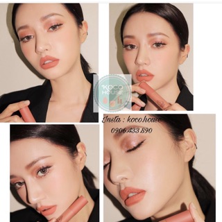 SON 3CE SOFT LIP LACQUER màu PEACH TEA