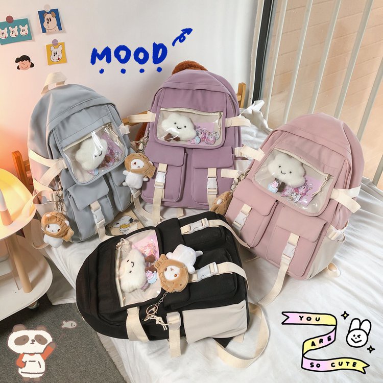 Balo đi học ulzzang nam nữ thời trang hàn quốc
