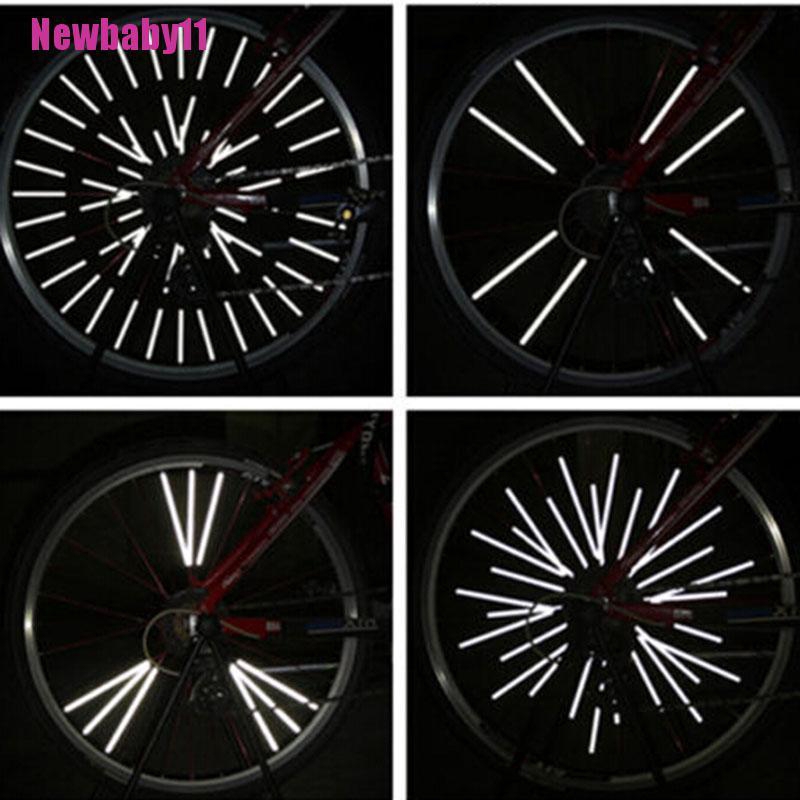 Ống Phản Quang Cảnh Báo Gắn Căm Xe Đạp Newbaby11