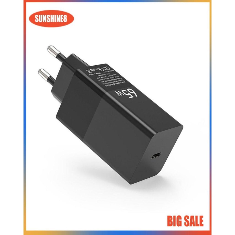 Củ sạc nhanh GaN 65W 4.0 3.0 Pd USB nhỏ gọn dành cho điện thoại thông minh